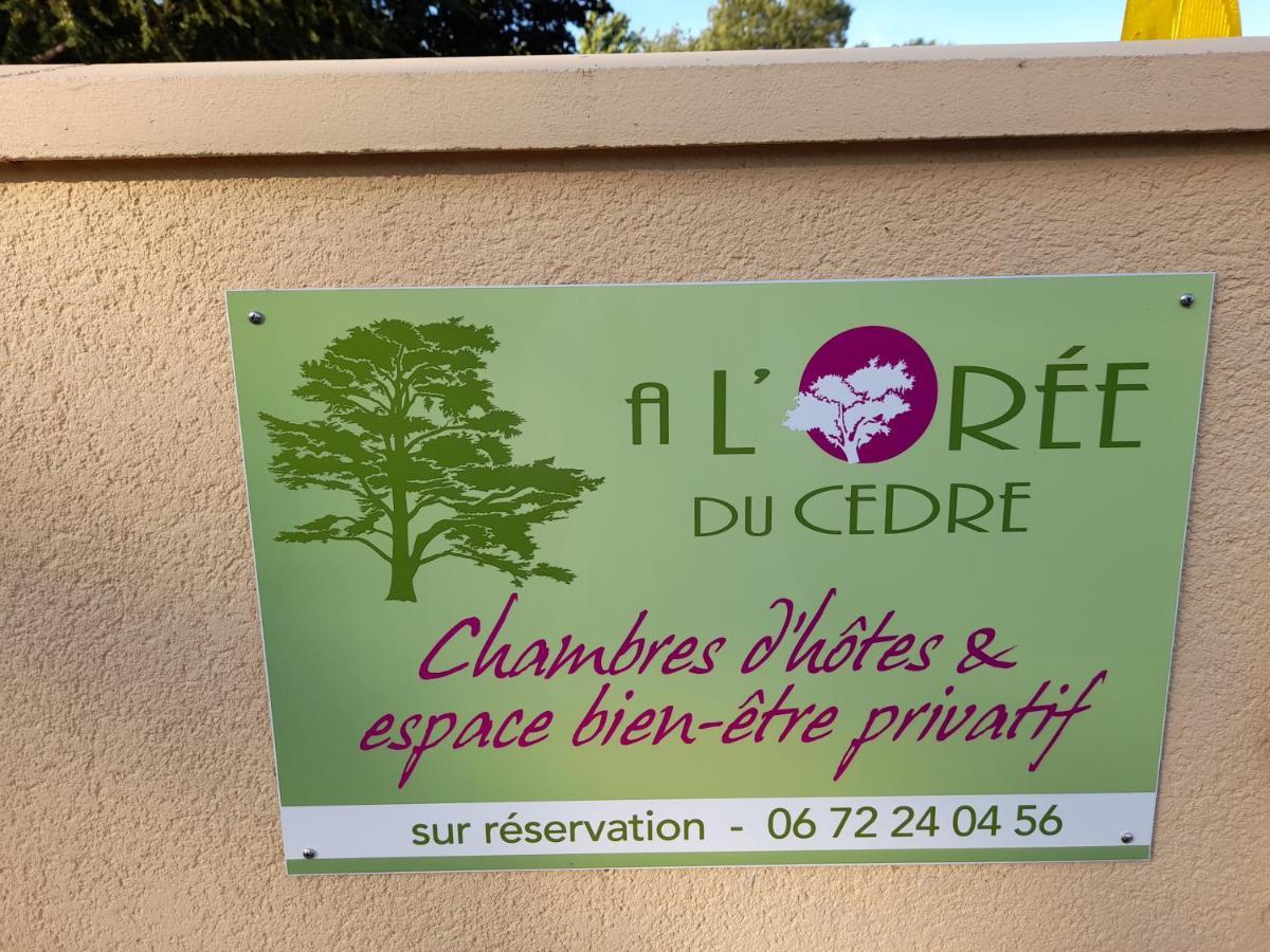 A L'Oree Du Cedre Hotel ปูโซจส์ ภายนอก รูปภาพ